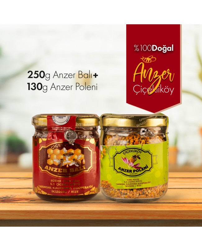 Anzer Balı + Poleni Paketi